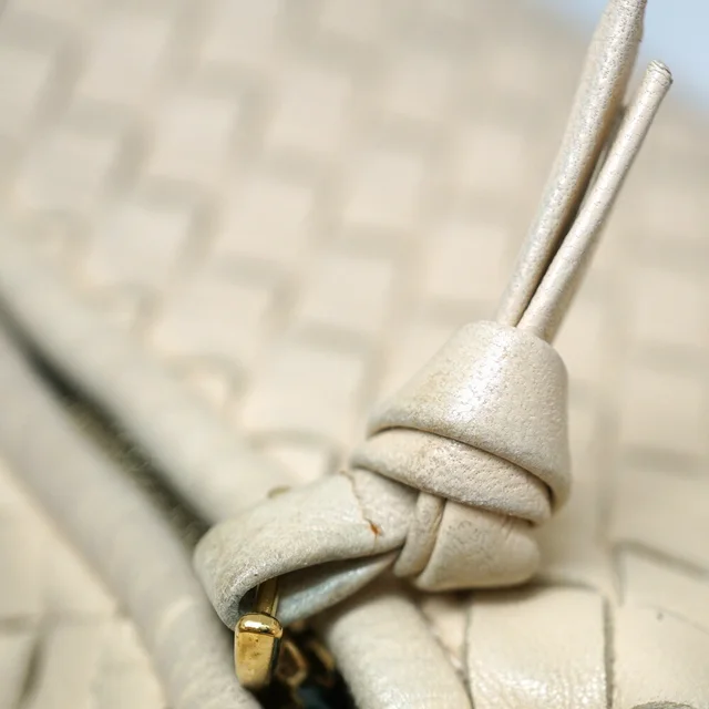 Bottega Veneta One Handbag Shoulder Bag Beige Ivory White in white from Poshmark, photo 10 of 11