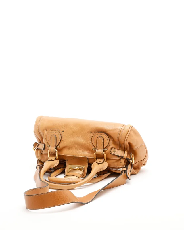Chloé Medium Paddington Bag in Canvas from A Retro Tale, photo 5 of 9