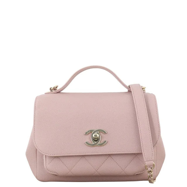 Chanel Business Affinity Flap Bag Mini in Caviar leather from Luxe.It.Fwd