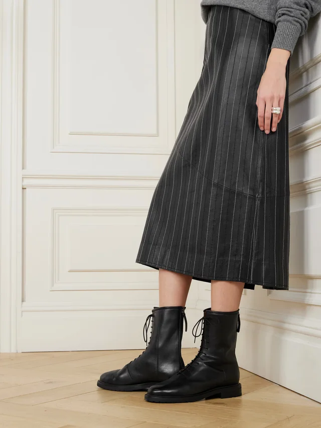 LEGRES 08 leather ankle boots in Black, photo 2 of 2 from NET-A-PORTER (Canada)