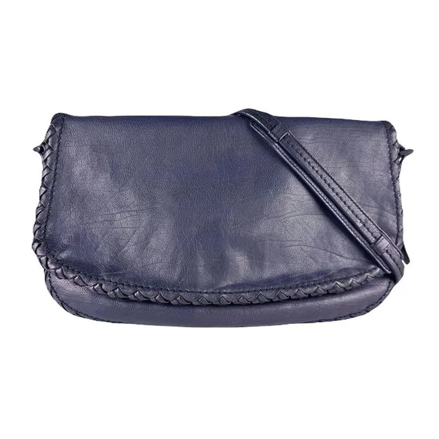 Bottega Veneta Crossbody Shoulder Bag Intrecciato in Woven leather from The Reluxe
