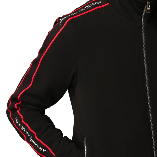 Alexander Mcqueen Alexander Mc Queen Logo Zipped Sweatshirt, photo 5 of 9 from Balardi