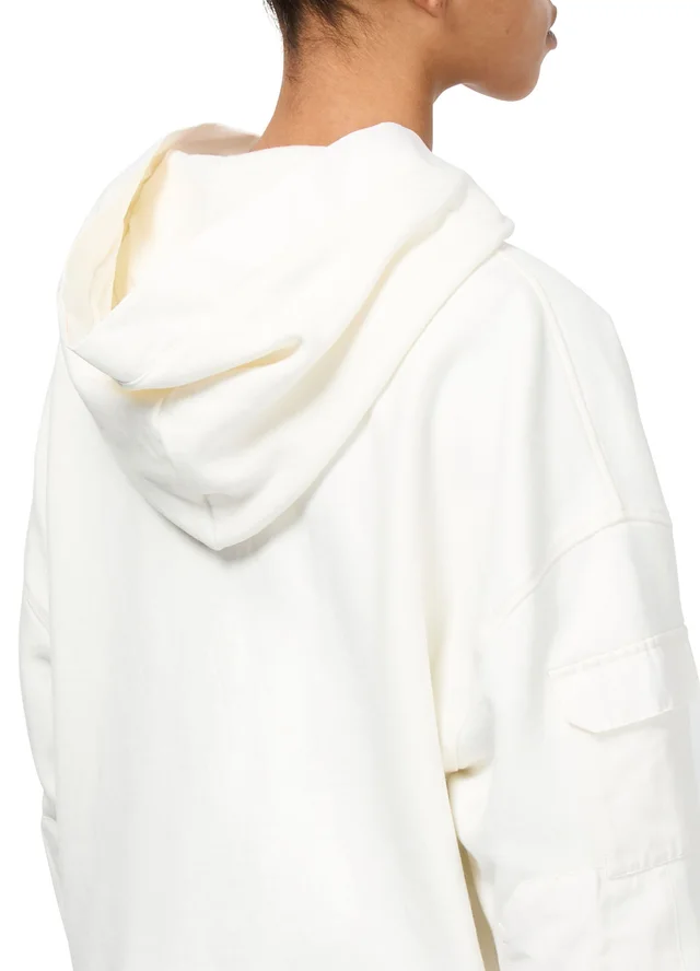 CANADA GOOSE Yates hoodie in Blue 100% organic cotton, photo 5 of 6 from 24S (US)