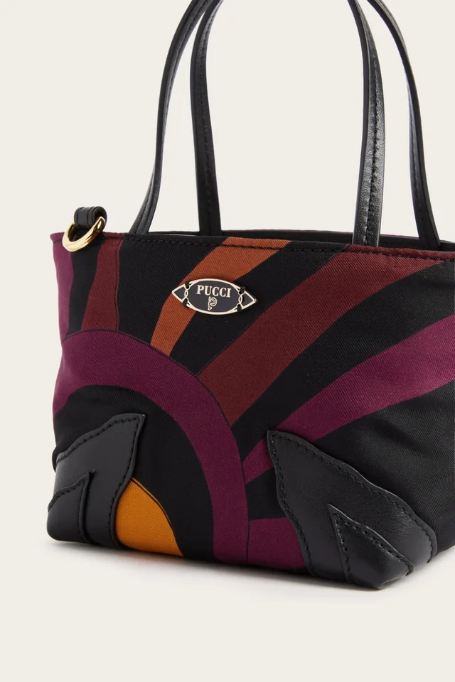 Emilio Pucci Silk Twill Palio Bag, photo 3 of 5 from SENSER
