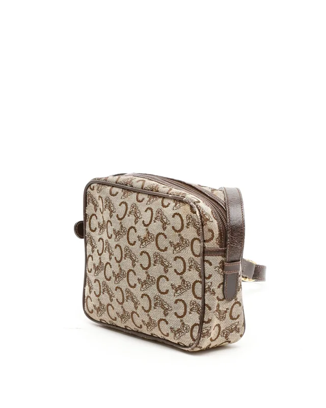 Celine C Horse Carriage Bag in Canvas from A Retro Tale, photo 3 of 10