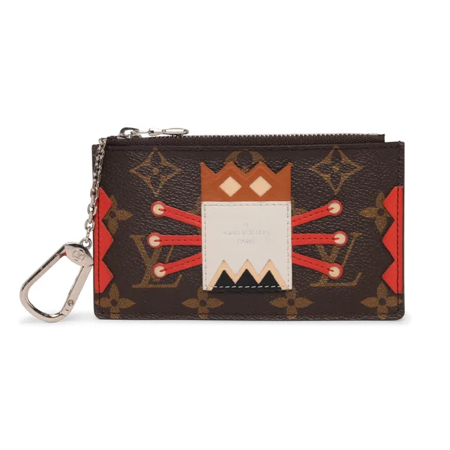 Louis Vuitton Monogram Tribal Key Case in Leather from Blue Spinach