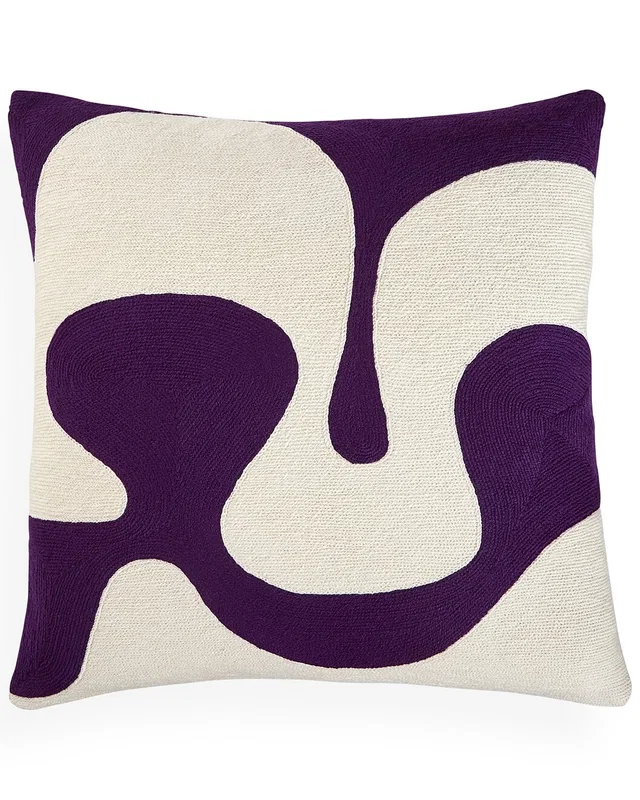Jonathan Adler Ojai Wave Chainstitch Pillow, image 1 of 1 from Rue La La