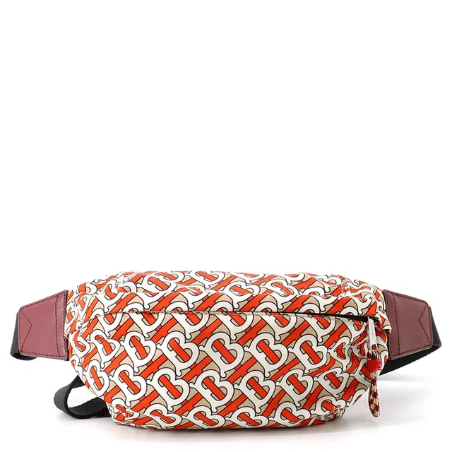 Burberry TBCrossbody Bag Beige/Orange Nylon in Beige Nylon from GALLERY RARE