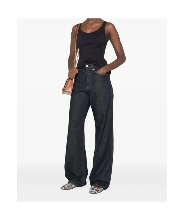 Elisabetta Franchi logo-print ribbed-knit tank top, photo 5 of 5 from SENSER