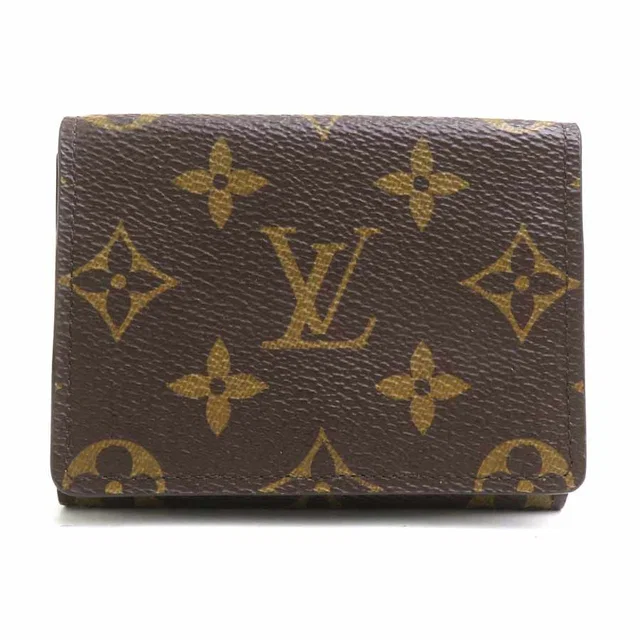 Louis Vuitton Business Card Case in Coated canvas from The Reluxe