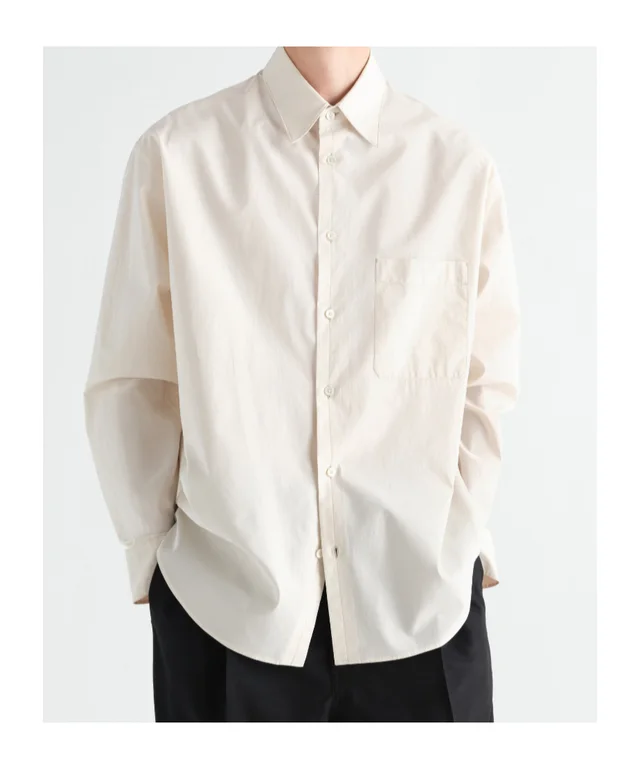 Lemaire Long Sleeve Buttoned Shirt, photo 2 of 5 from SENSER