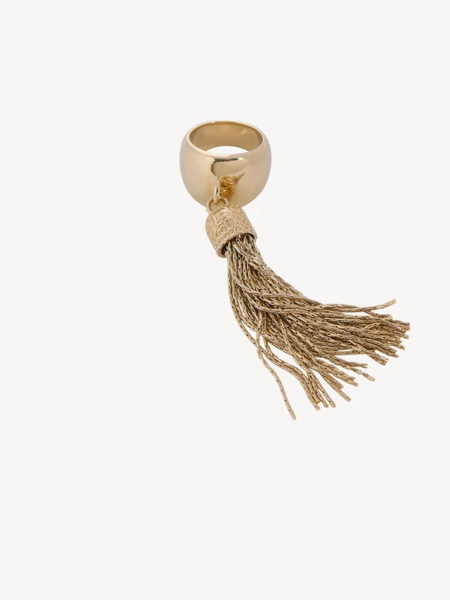 Balmain Brass tassel ring, photo 2 of 3 from SENSER