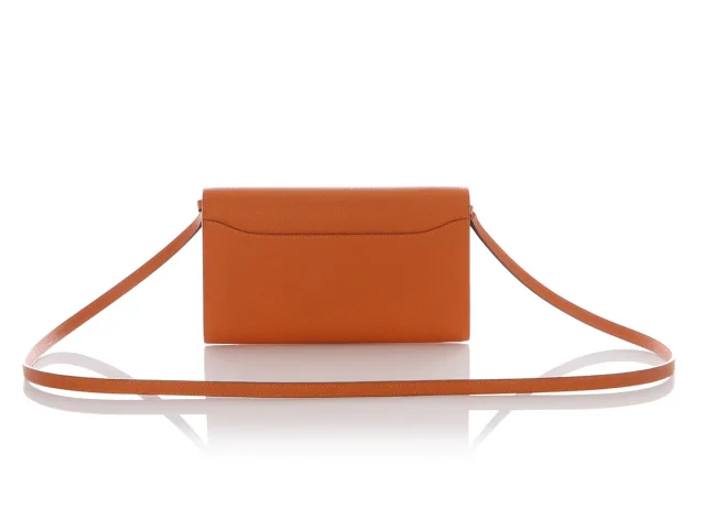 Hermès Epsom Constance To Go in Orange Epsom leather from Ann's Fabulous Finds, photo 4 of 10
