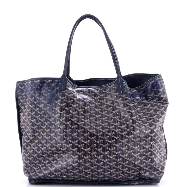 Goyard Gm Anjou Reversible Tote Coated Canvas in blue Coated canvas from Poshmark, photo 1 of 1