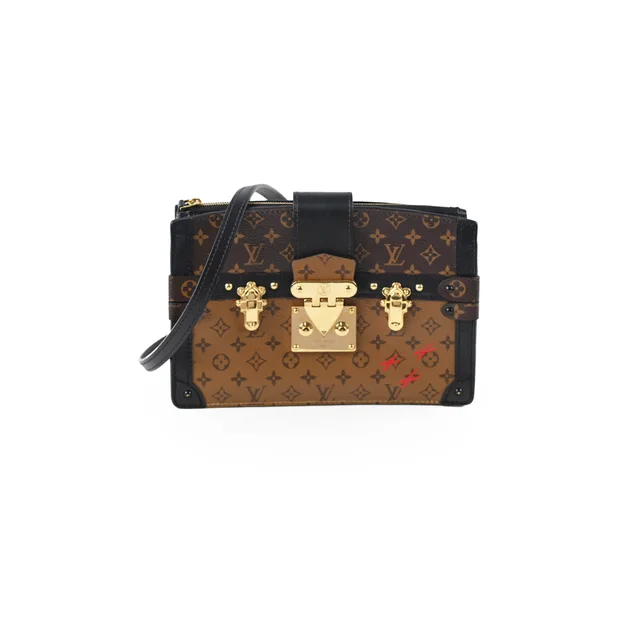 Louis Vuitton Trunk Clutch Monogram Reverse in Canvas from The Purse Affair
