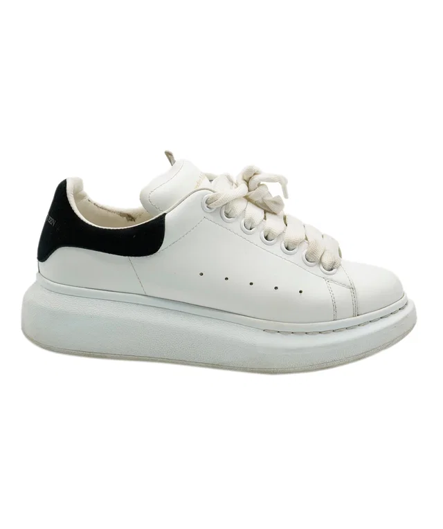Alexander McQueen ALEXANDER MCQUEENWomen's Runway leather trainers 36.5 in Leather from Luxury Promise