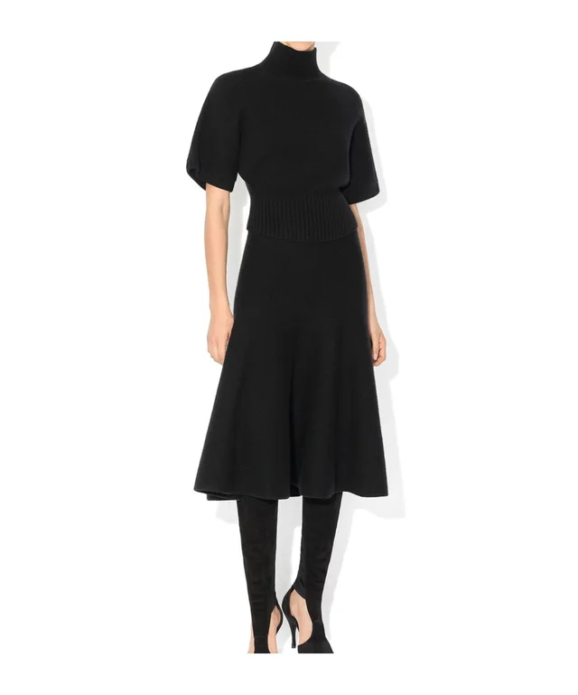 Alaïa Short-Sleeved High Neck Jumper, photo 2 of 4 from SENSER