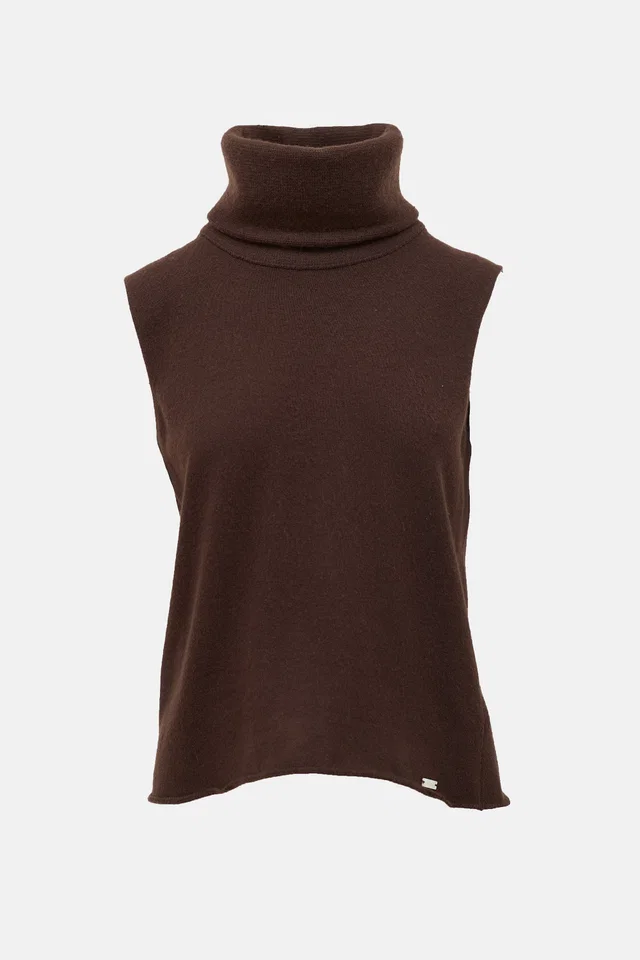 Chanel Cashmere Knit Top in Cashmere from VSP Consignment