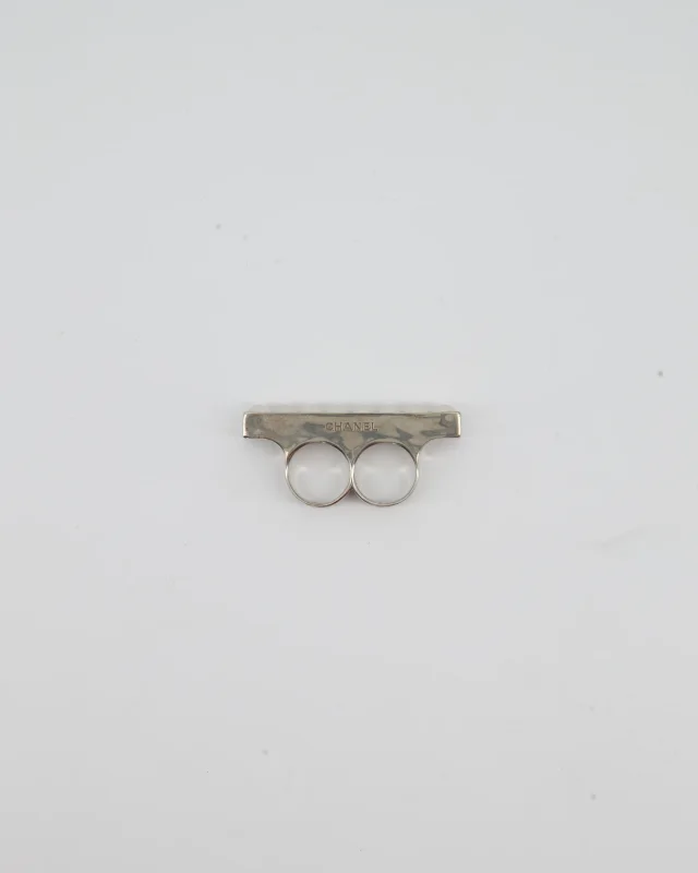 Chanel Double Pearl Ring from Sellier, photo 4 of 6