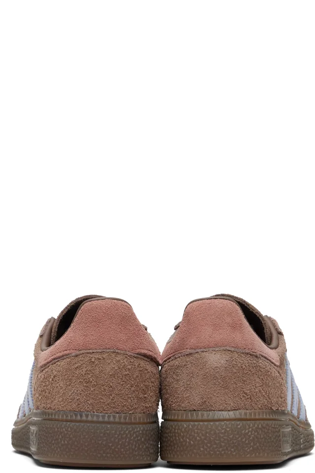 adidas Originals Brown Handball Spezial Sneakers, photo 2 of 5 from SSENSE