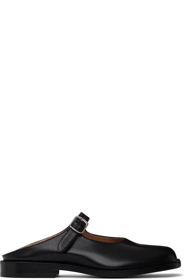 Maison Margiela Black Tabi City Mary-Jane Mules from SSENSE, photo 1 of 1