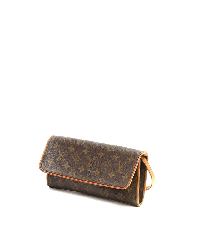 Louis Vuitton Monogram Pochette Twin GM Bag in Coated canvas from A Retro Tale, photo 2 of 9