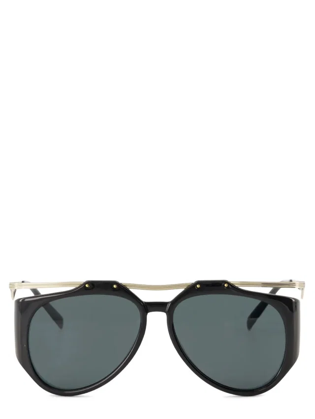 Saint Laurent 792814_y99631017 Sunglasses — Black Acetate Metal in Black from HEWI