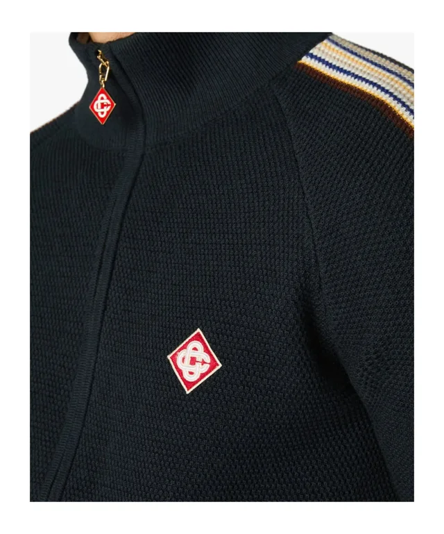Casablanca Logo Patch Zip-Up Jacket, photo 5 of 5 from SENSER