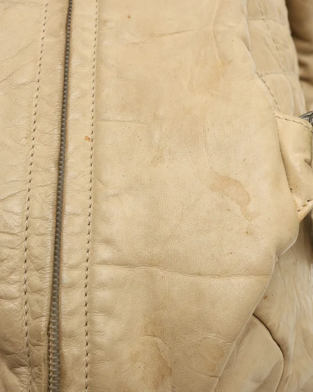 Chanel CC Quilted Aged Coco Rider Bowling Bag in Leather from A Retro Tale, photo 7 of 11