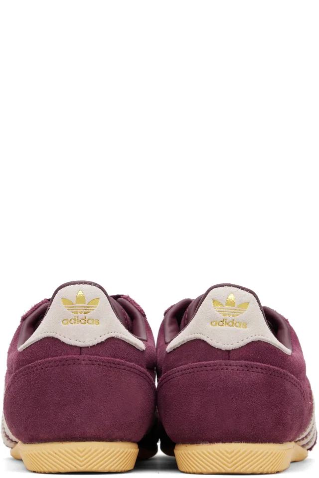 adidas Originals Burgundy Japan Sneakers, photo 2 of 5 from SSENSE