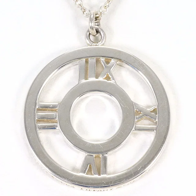 Tiffany & Co. Open Atlas 925 Sterling Silver Necklace 40 in Silver from The Reluxe