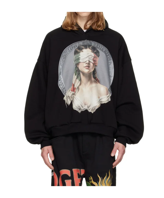 pdfchannel PDF Mi Fortuna Oversized Graphic Hoodie, photo 3 of 6 from SENSER