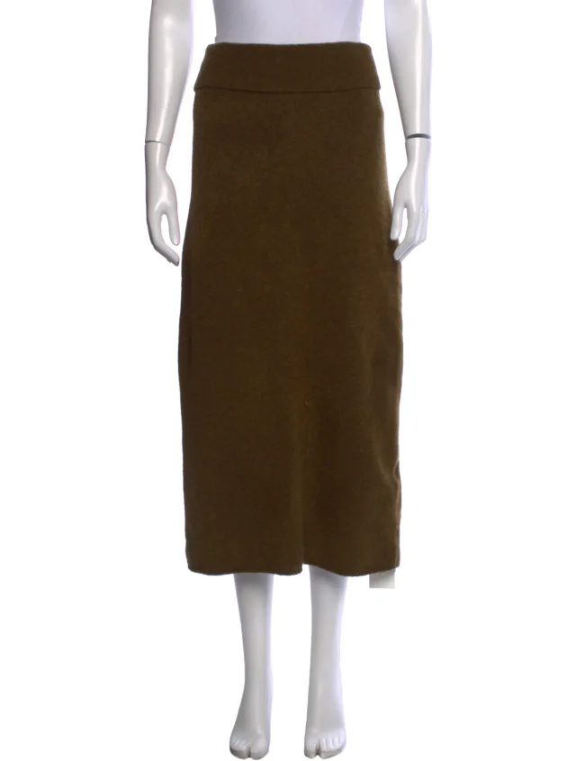 Proenza Schouler Midi Length Skirt in green from The RealReal