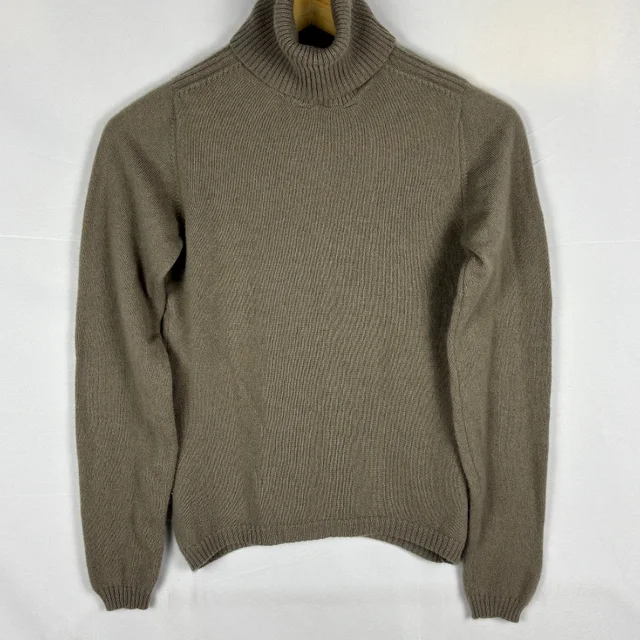 Loro Piana Women's Long Sleeve 100% Cashmere Sweater Sz Xs-Read Classic Italy in gray|brown|red Cashmere from Poshmark