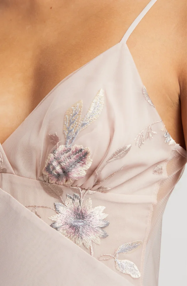 Rya Collection Stunning Floral Chemise in Pink, photo 4 of 5 from Nordstrom Rack