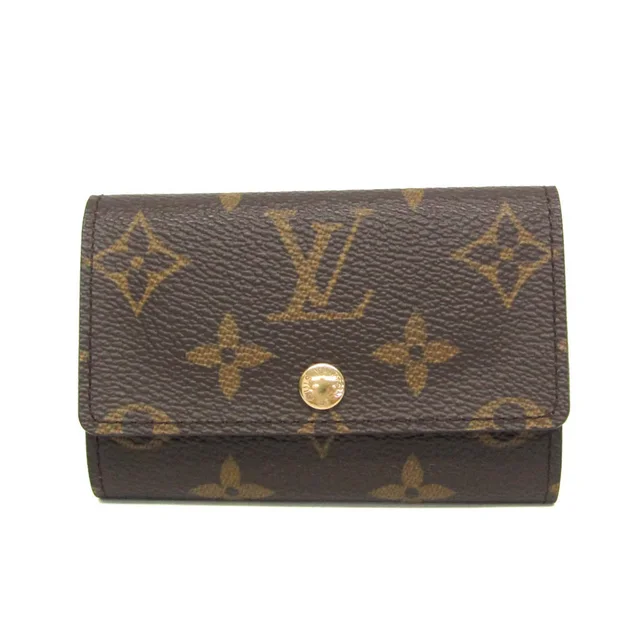 Louis Vuitton Key Holder 6 M62630 Men,Women Monogram Key Case Brown in Brown Monogram from Elady