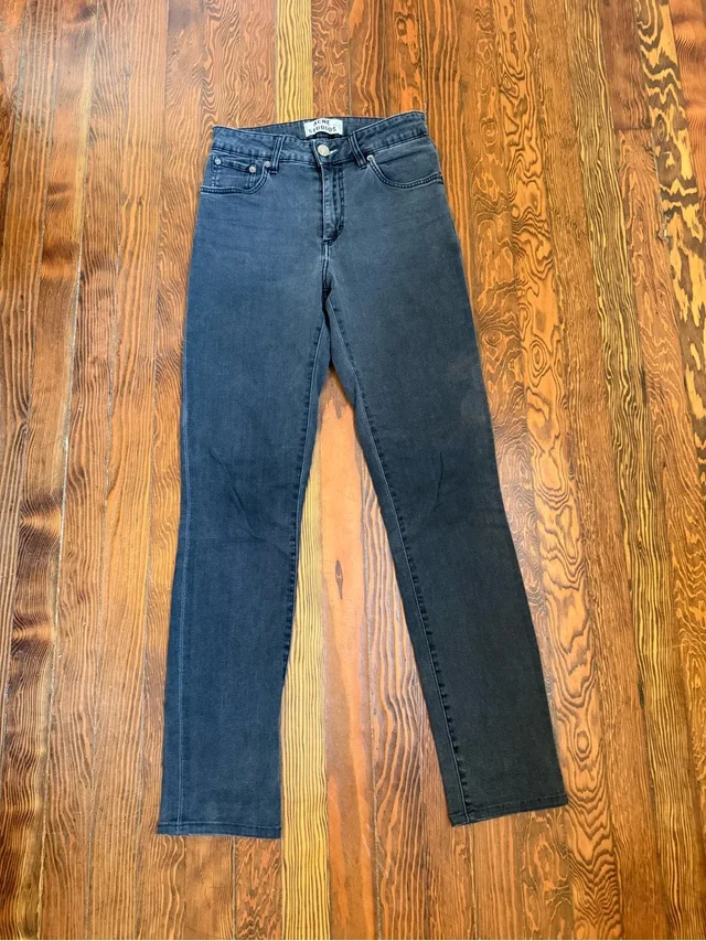 Acne Studios Jeans Faded Black Needle Rocca 27x32 in black from Poshmark