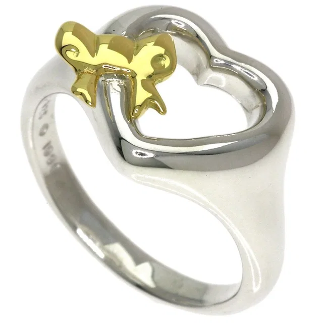 Tiffany & Co. Heart Ribbon Ring 18K Yellow Gold in Yellow from The Reluxe