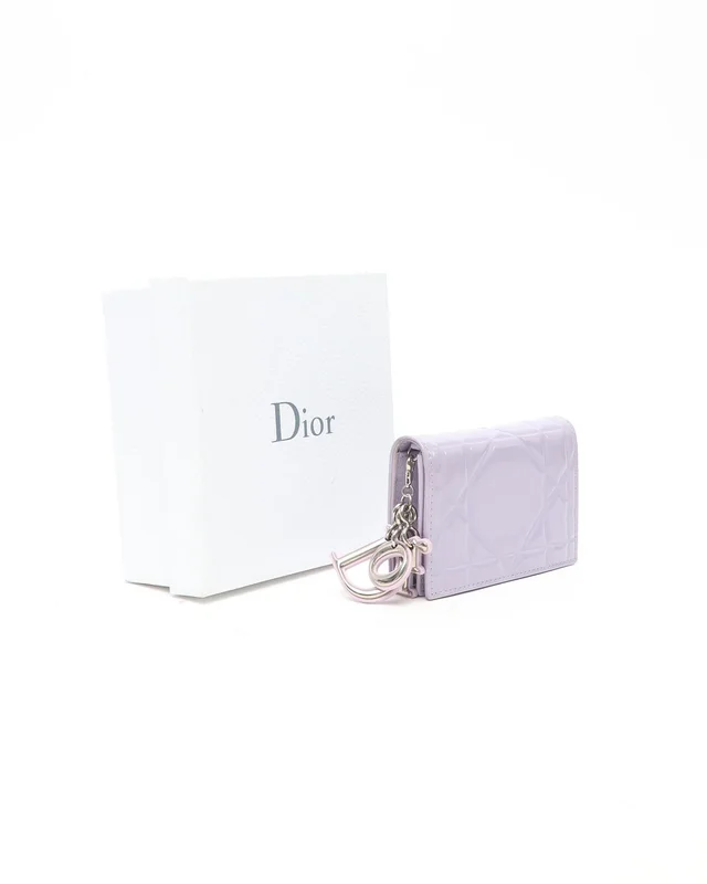 Lady Dior Patent Card Holder in Patent leather from A Retro Tale, photo 2 of 6