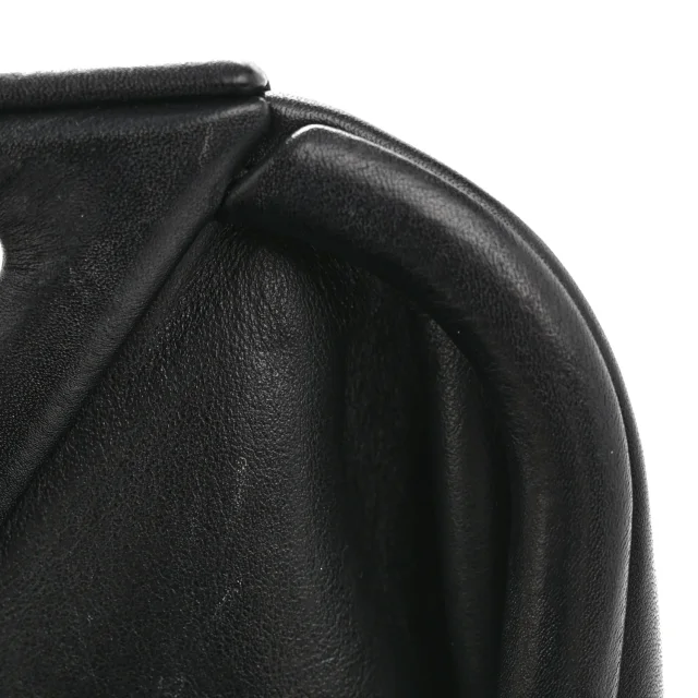 Bottega Veneta Small The Point Triangle Bag Black in Black Calfskin from FASHIONPHILE, photo 10 of 13