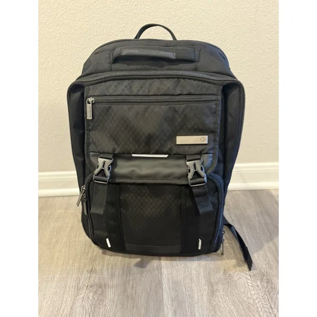 Samsonite Carrier Tuck Backpack Black Laptop Usb Port Work School Travel in black from Poshmark