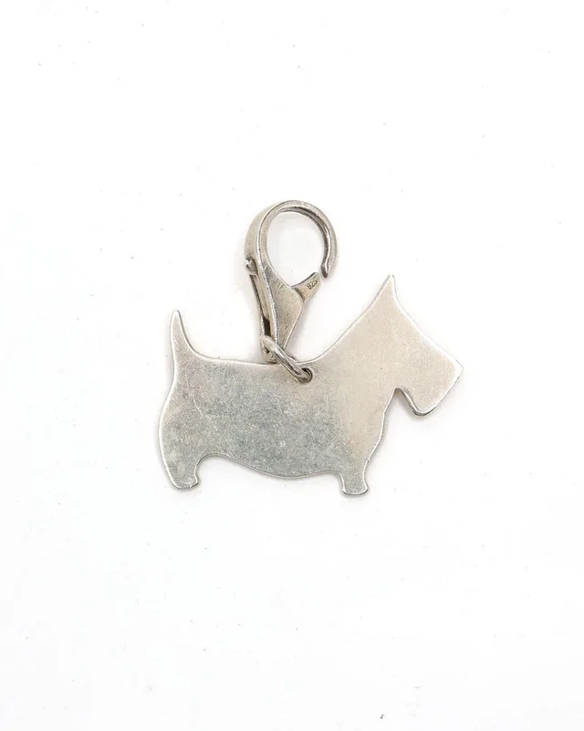 Tiffany & Co. Silver Dog Charm in Silver from A Retro Tale