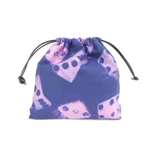 Loewe C822057X39 Pouch in 7143/PINK+BLU canvas from KOMEHYO