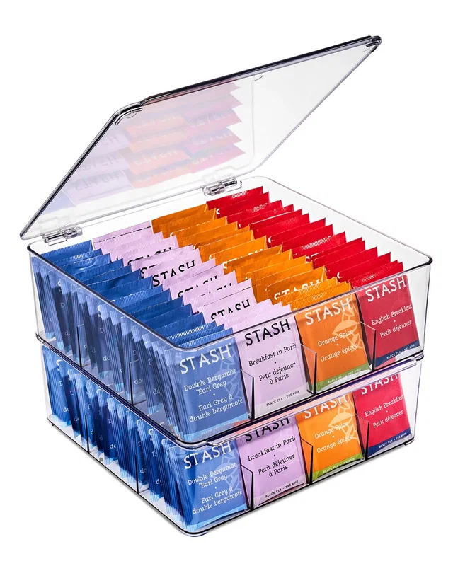 Sorbus Pack of 2 Tea Bag Organizers with 12 Compartments, image 1 of 1 from Rue La La