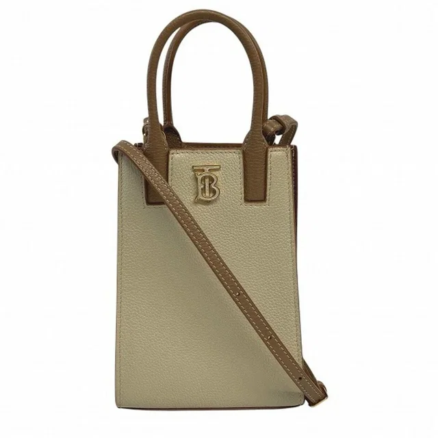 Burberry Francis Leather 2way Tote Bag in Leather from LuxUness
