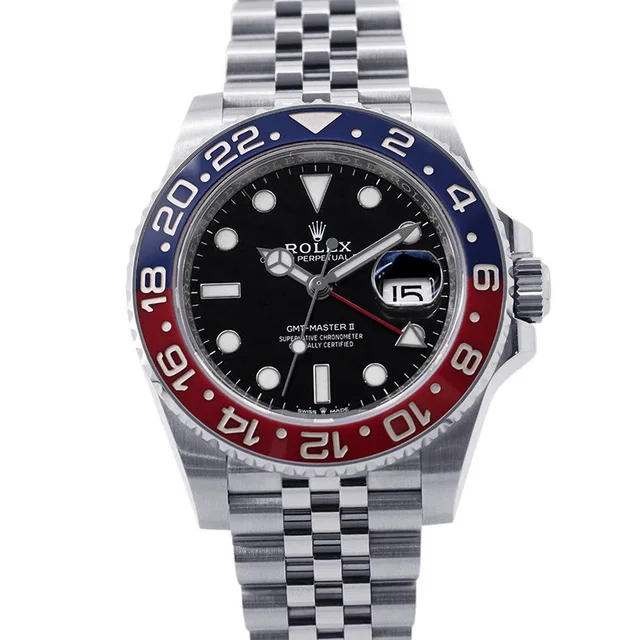 Rolex GMT Master II W40mm Stainless Steel Black Dial126710BLRO in Black from GALLERY RARE