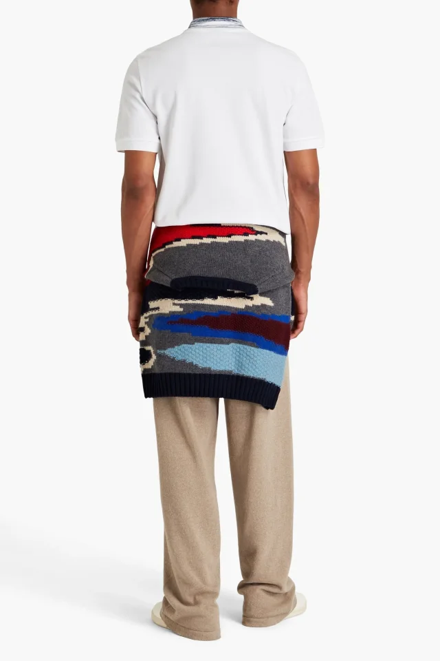 Missoni Cotton-Piqué Polo Shirt, photo 3 of 4 from THE OUTNET