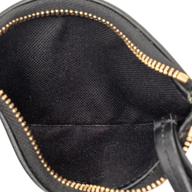 Beige Burberry House Check Canvas Olympia Coin Pouch in Beige Canvas from Designer Revival, photo 4 of 7