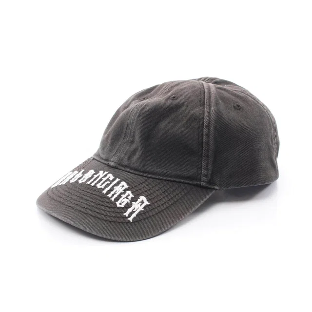 Balenciaga TATTOO LOGO Cotton Cap from LuxUness