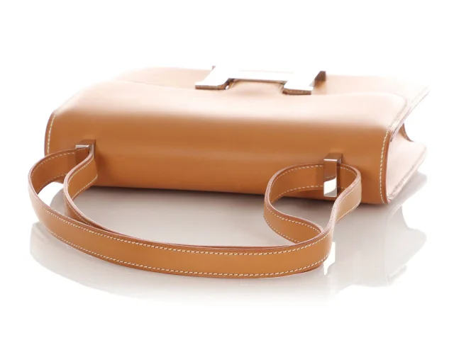 Hermès Vache Natural Constance 23 in Beige Leather from Ann's Fabulous Finds, photo 7 of 10